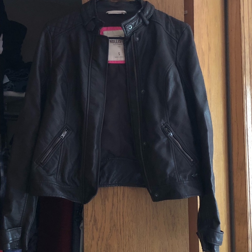 Leather jacket